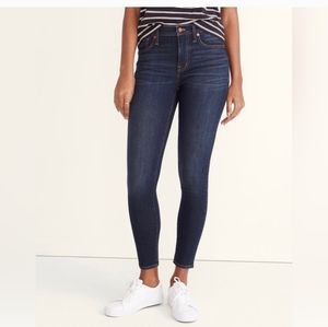 Madewell Petite 9" high-rise skinny jeans